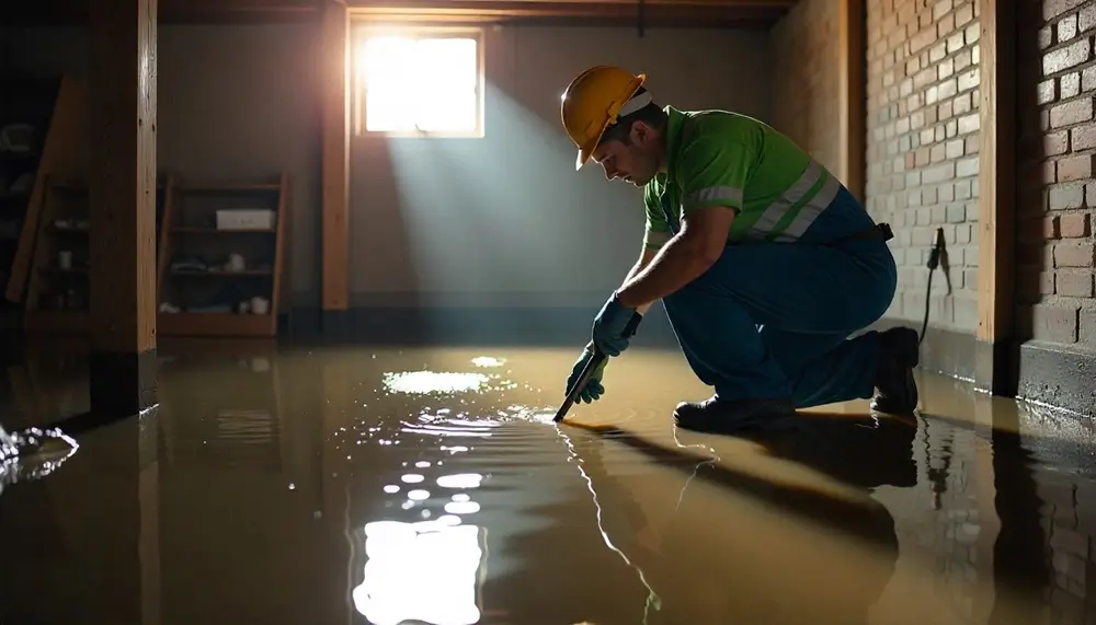 Professional water damage restoration services in Ashippun, WI